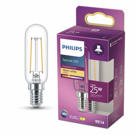 afzuigkaplamp 25W E14 260Lm buis LED