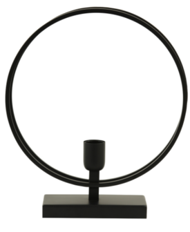 Tafellamp 35x10x40 cm RUDRA mat zwart