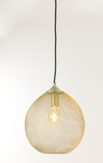 Light&amp;Living Hanglamp &Oslash;30x35 cm MOROC goud