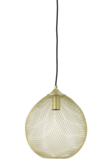 Light&amp;Living Hanglamp &Oslash;30x35 cm MOROC goud