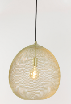 Light&amp;Living hanglamp &Oslash;40x45 cm MOROC goud