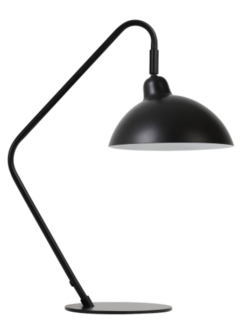 VT Wonen bureaulamp 36x22x50 cm ORION mat zwart