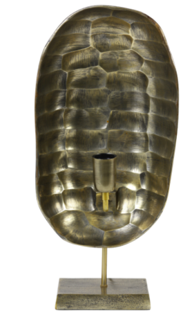 Tafellamp Maku 25x14x54 cm antiek brons