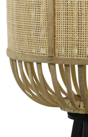 Light&Living vloerlamp Ø40x140 cm ALIFIA bamboe+webbing naturel