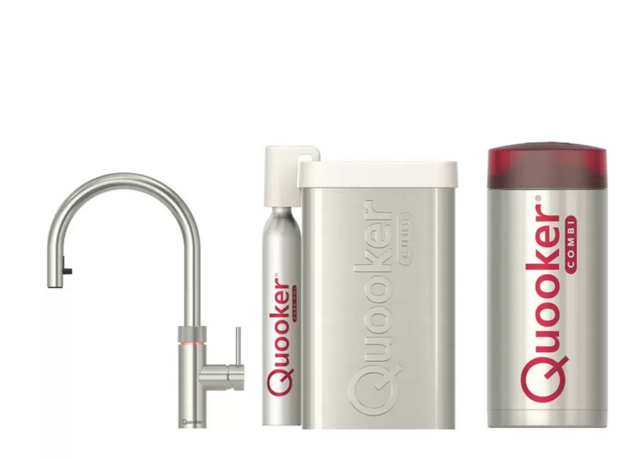 Quooker Flex Combi+ RVS Cube