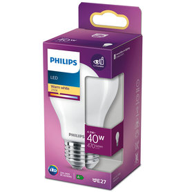 LED lamp E27 4,5W 470Lm peer mat