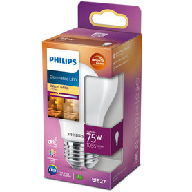 LED lamp E27 10,5W 1055Lm peer mat dimbaar