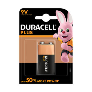 batterij alkaline plus power 9V 1st.