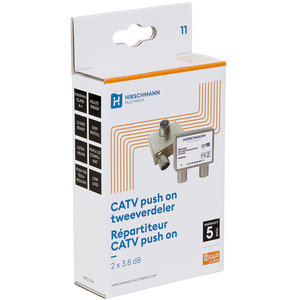 IEC opsteek splitter TV 9.5(F)-2x9.5(M)