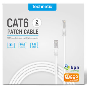 netwerkkabel (UTP) CAT6 2,0m