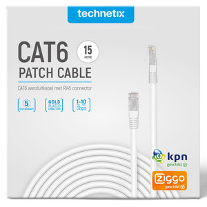 netwerkkabel (UTP) CAT6 15m