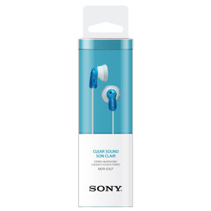 hoofdtelefoon in-ear blauw