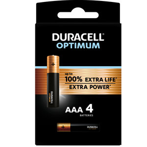batterij alkaline optimum 200% AAA 4st.