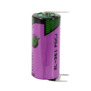 batterij 2/3AA 3,6V gepolariseerde tags