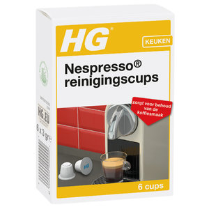 reinigingscups Nespresso machines 6st.