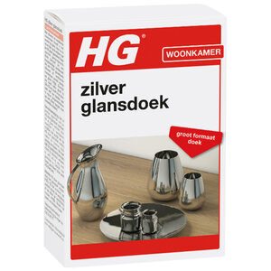 zilver glansdoek