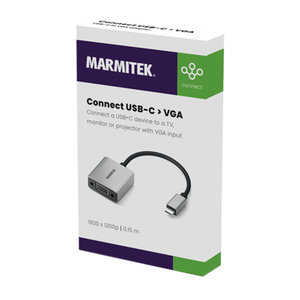 adapter kabel USB-C (M) - VGA (F) 15cm