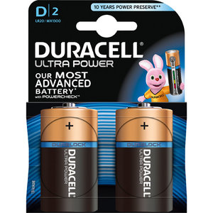 batterij alkaline ultra power D A2