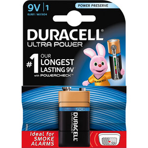 batterij alkaline ultra power 9V A1