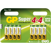 batterij Super Alkaline AA 8 stuks