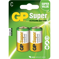 batterij Super Alkaline C 2 stuks