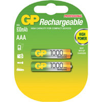 oplaadbare batterij NiMH AAA A2 1000mAh