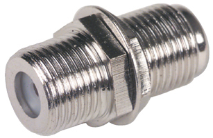 F-connector adapter (F)-(F)