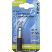 klink adapter 3.5(F)-6.3(M) stereo