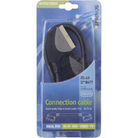 aansluitkabel Scart 21p(M)-(M) 0.75m
