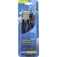 aansluitkabel HDMI 19p(M)-DVI-D 18+1p(M) 1.0m