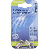 F-connector 6.4mm(M) A2