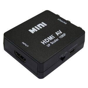 HDMI naar AV audio signaal omvormer