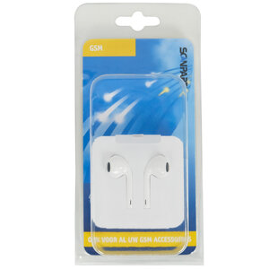 Apple hoofdtelefoon inner-ear wit +lightning