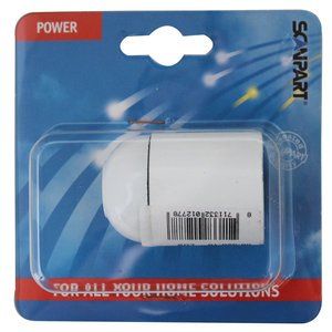 lamp fitting E27 wit