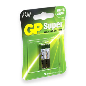 batterij Super Alkaline AAAA 2 stuks