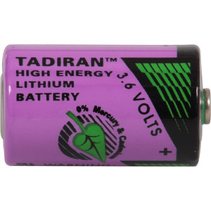 batterij 1/2AA 3,6V standaard tags