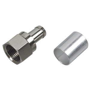 F-connector krimp