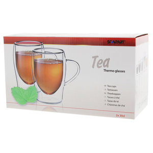 thee thermo glazen 2x30cl