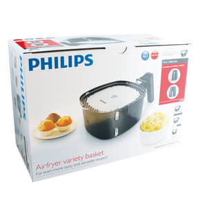 Airfryer mand zwarte handgreep Viva Collection