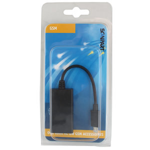 aansluitkabel MHL HDMI(F)-micro USB(M) 11-p
