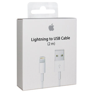laad+datakabel Apple lightning 2,0m