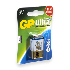 batterij Ultra+ Alkaline 9V